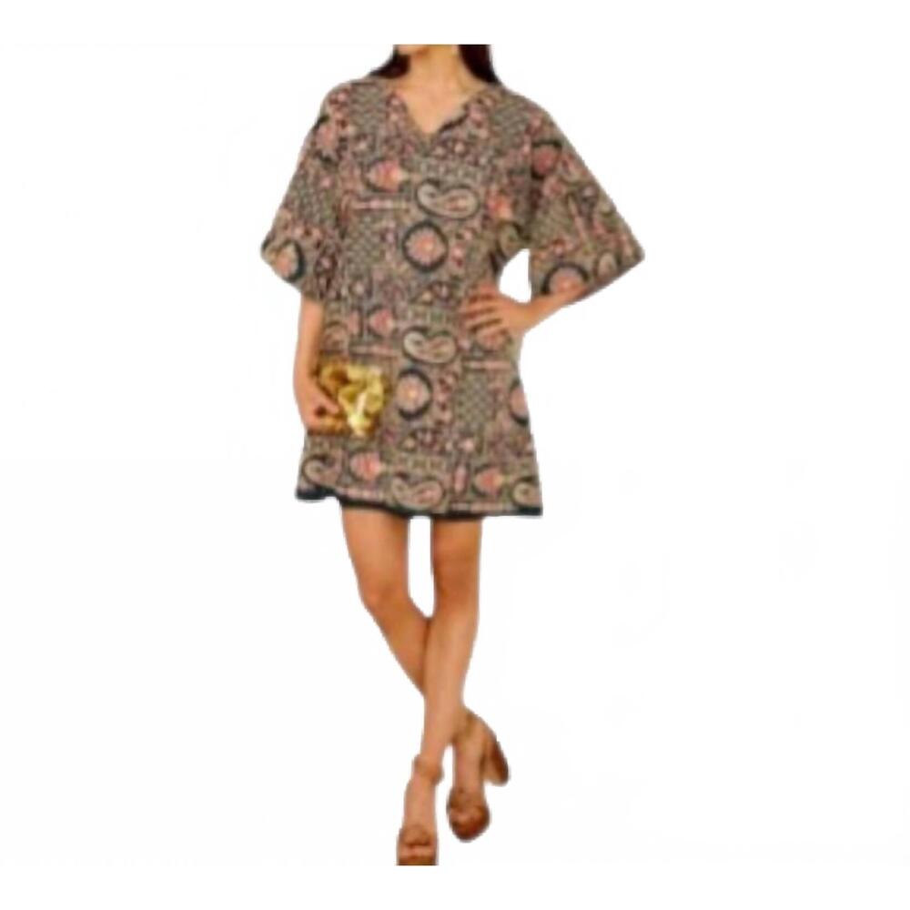 NEW TELA milos mini dress in brown